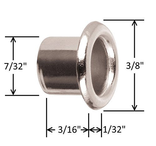 Imex 3/16"  (5 mm) Grommets for Shelf Supports